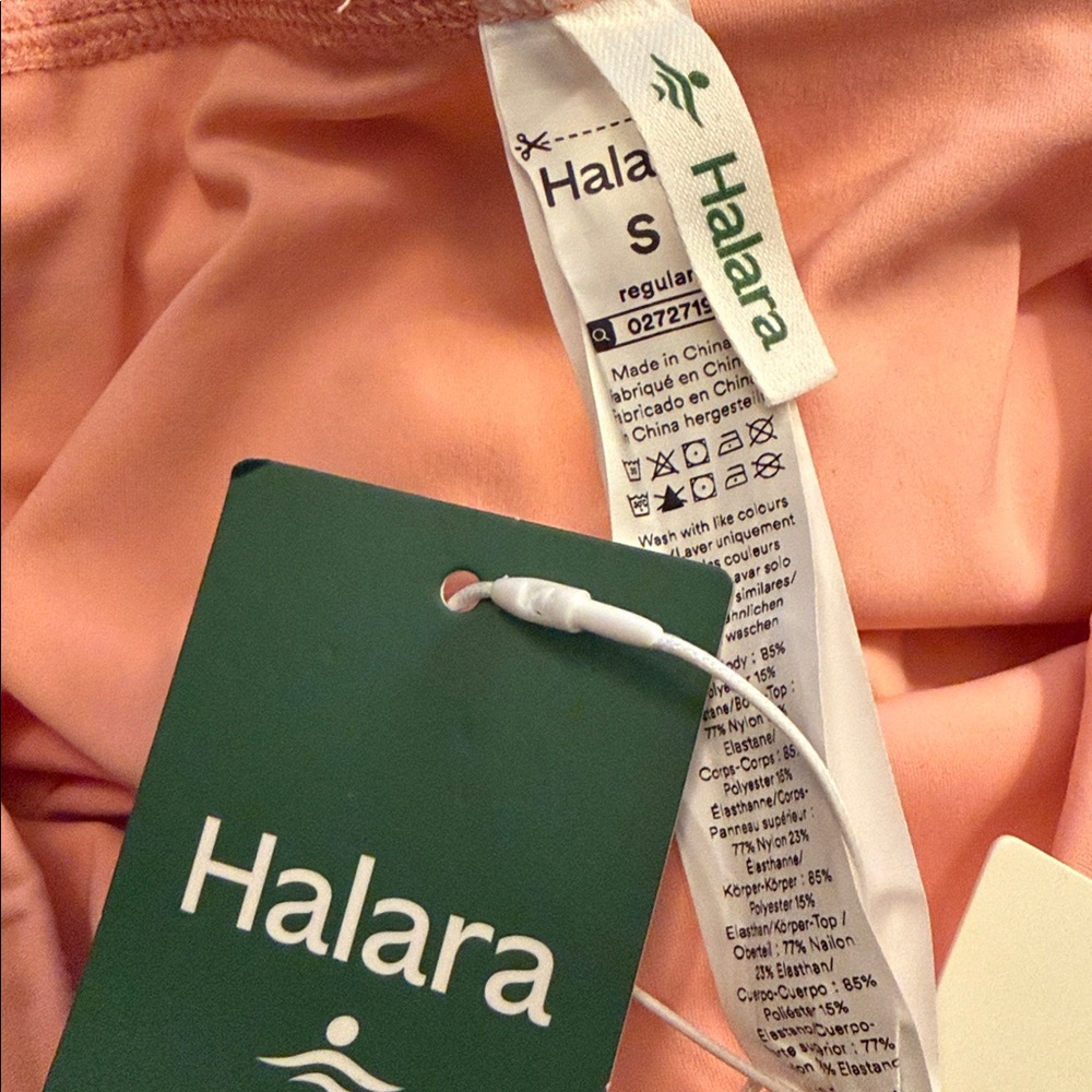 Halara Coral High Waisted Split 2-in-1 Flowy Quick Dry Maxi Skirt Size Small - Picture 6 of 6